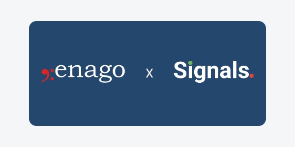 エナゴとACS Publications、Signalsへの投資